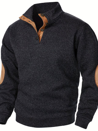 BRYNOUVELLE | PULL EN MAILLE À COL MONTANT POUR HOMMES
