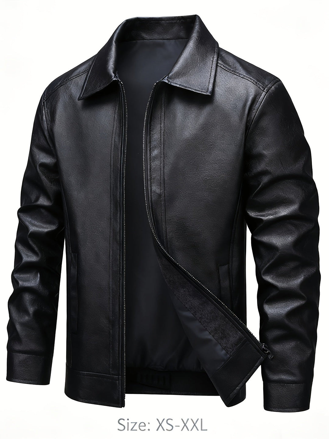 BRYNOUVELLE | Veste Classique en Cuir pour Hommes