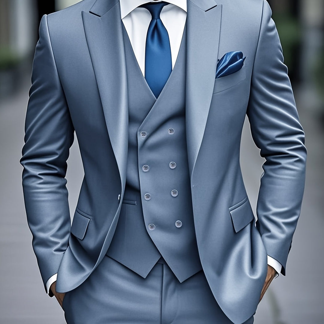 BRYNOUVELLE | Ensemble de Costume Trois Pièces pour Hommes