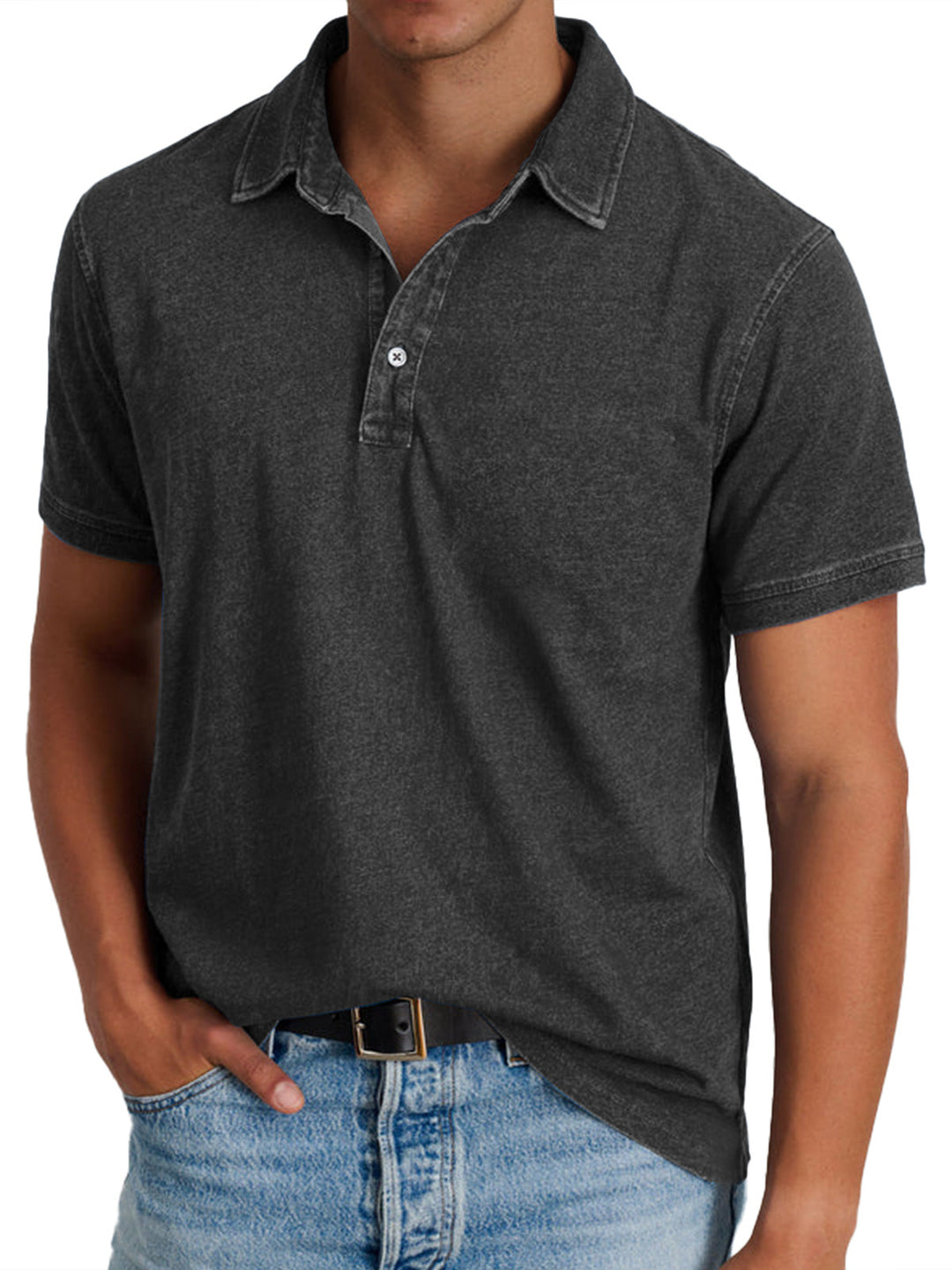 BRYNOUVELLE | POLO À COL POUR HOMMES