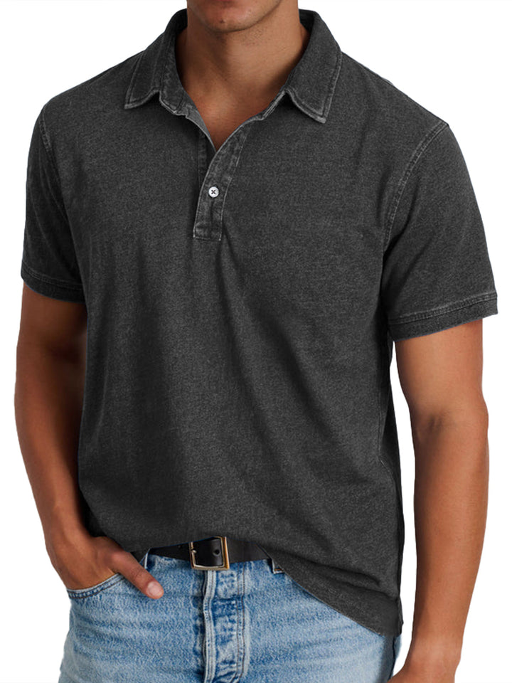 BRYNOUVELLE | POLO À COL POUR HOMMES