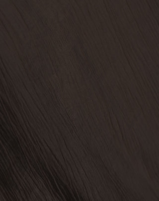 JUPE VOLANT VIVI STRUCTURE MARRON FONCÉ