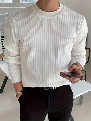 BRYNOUVELLE | Pull en maille de rayonne pour hommes