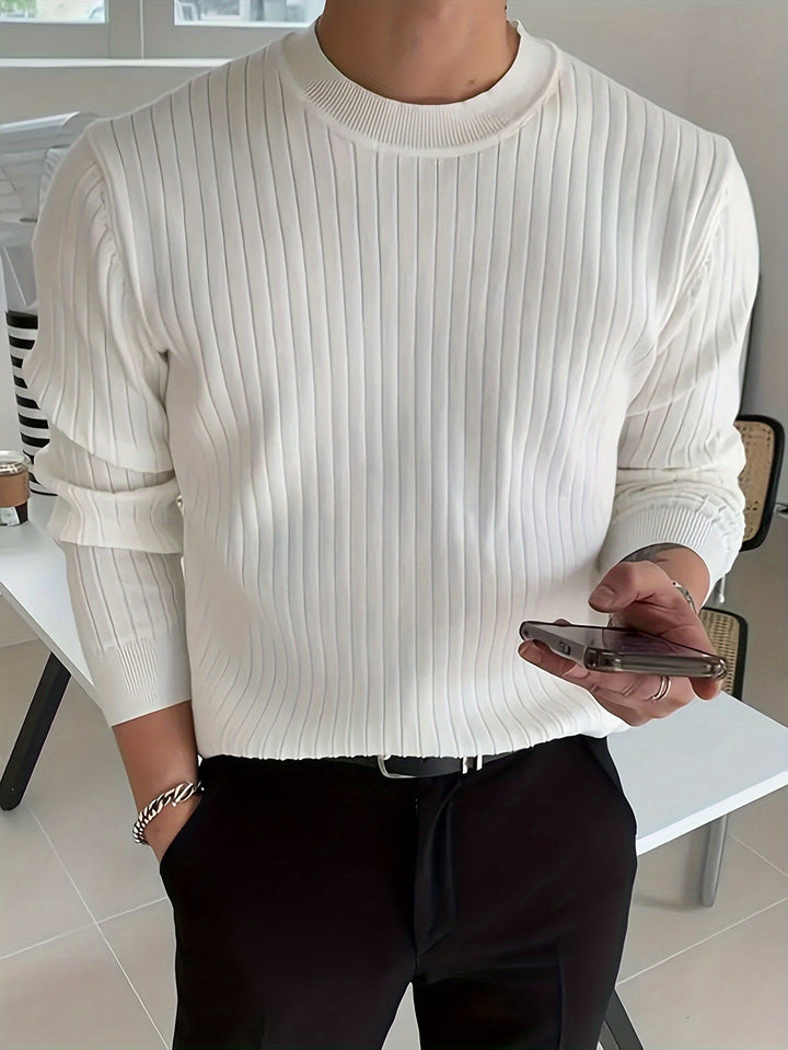 BRYNOUVELLE | Pull en maille de rayonne pour hommes