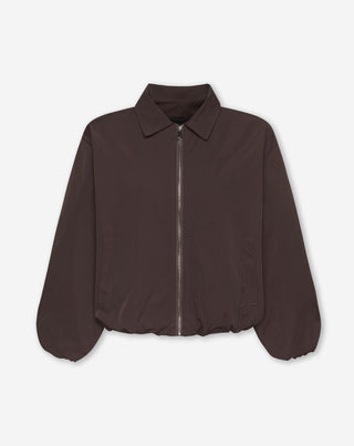 VESTE TRACK BEA MARRON FONCÉ