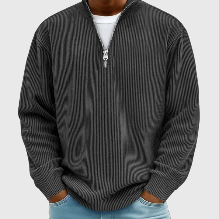 Aron | Pull Half-Zip Intemporel