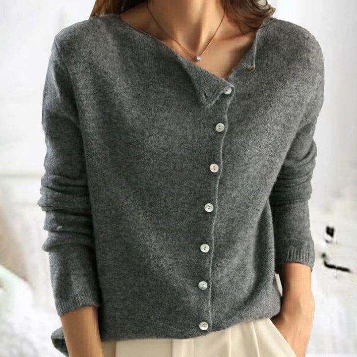Cardigan en maille boutonné Capucine