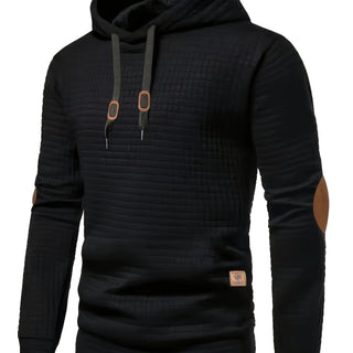 BRYNOUVELLE | VESTE À CAPUCHE À CARREAUX POUR HOMMES