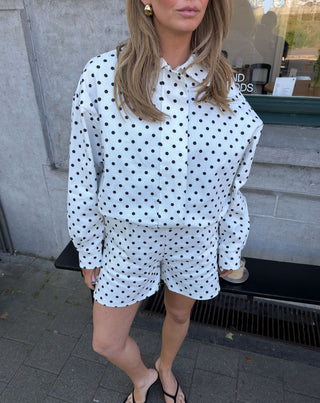 VESTE À POIS