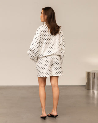 VESTE À POIS