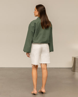 VESTE BEA TRACK VERT MILITAIRE