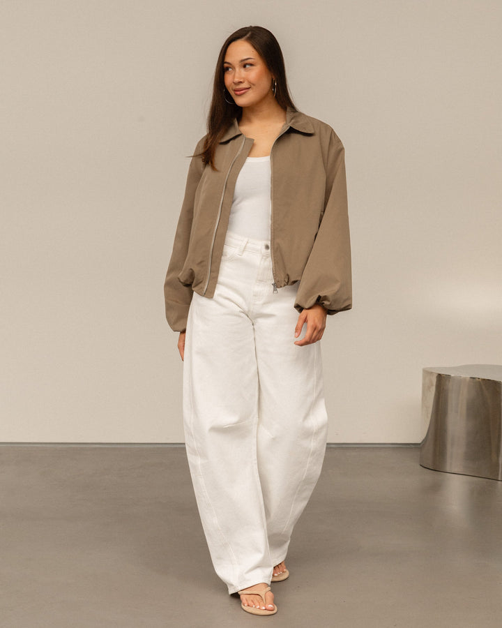 VESTE TRACK BEIGE