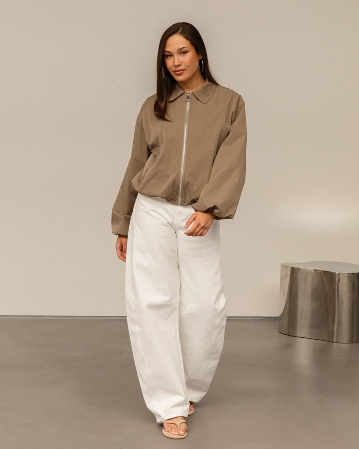 VESTE TRACK BEIGE