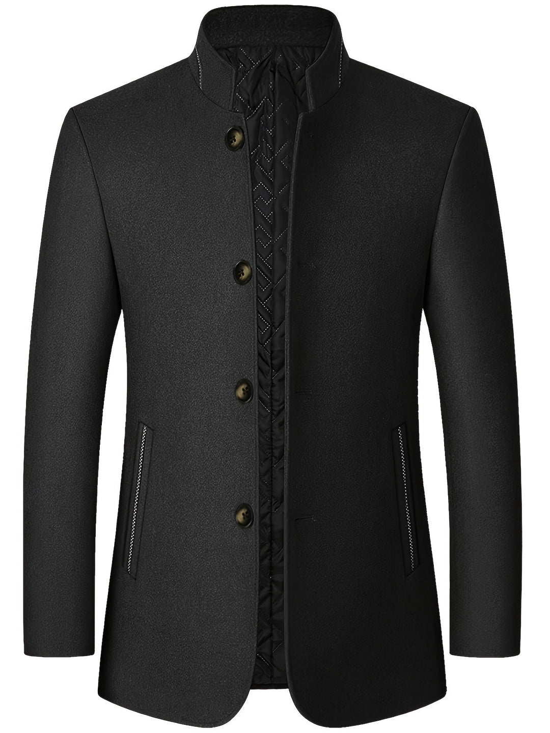 BRYNOUVELLE | Veste Homme à Col Montant