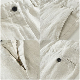 BRYNOUVELLE | PANTALONS DROITS EN LIN