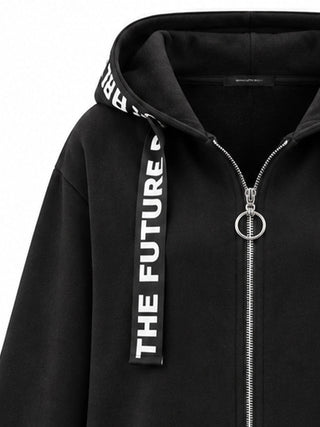 Pull à capuche oversize pour femme