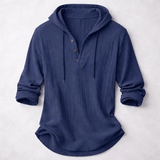 BRYNOUVELLE | Hoodie en Coton et Lin pour Hommes