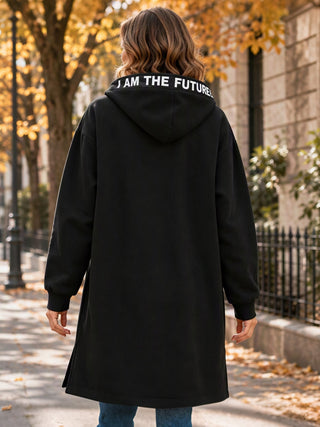 Pull à capuche oversize pour femme
