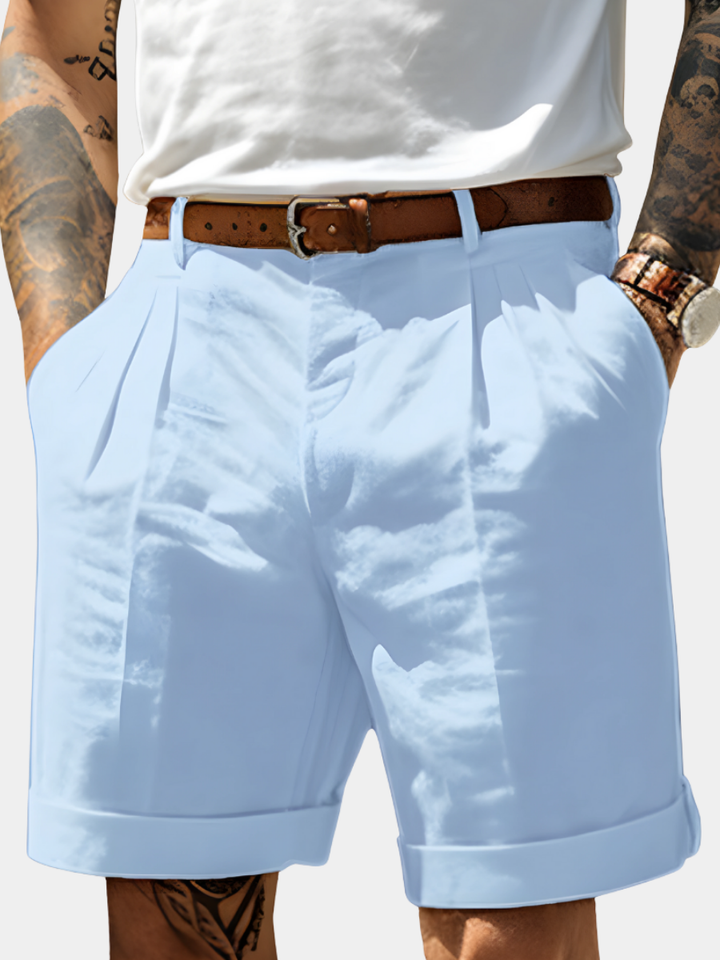 BRYNOUVELLE | BERMUDAS ÉLÉGANTS EN COTON RESPIRANT