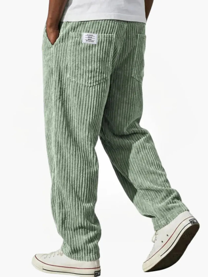 BRYNOUVELLE | PANTALONS EN VELOURS CÔTELÉ POUR HOMMES