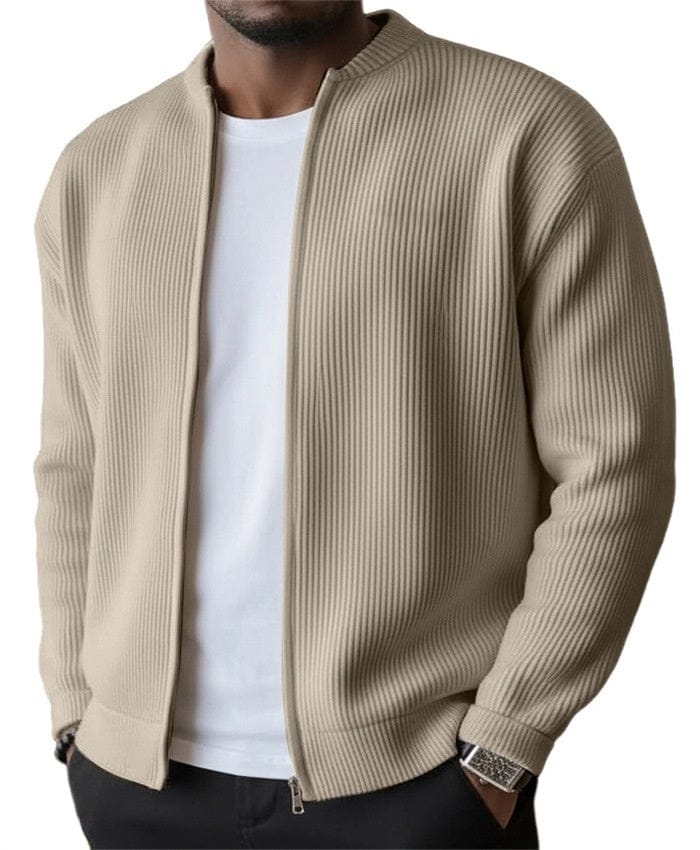 BRYNOUVELLE | CARDIGAN À COUTURES COULISSÉES POUR HOMMES