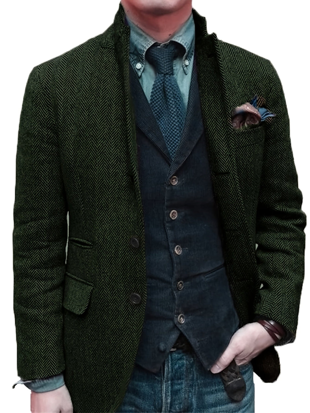 BRYNOUVELLE | Veste Vintage à Revers pour Hommes