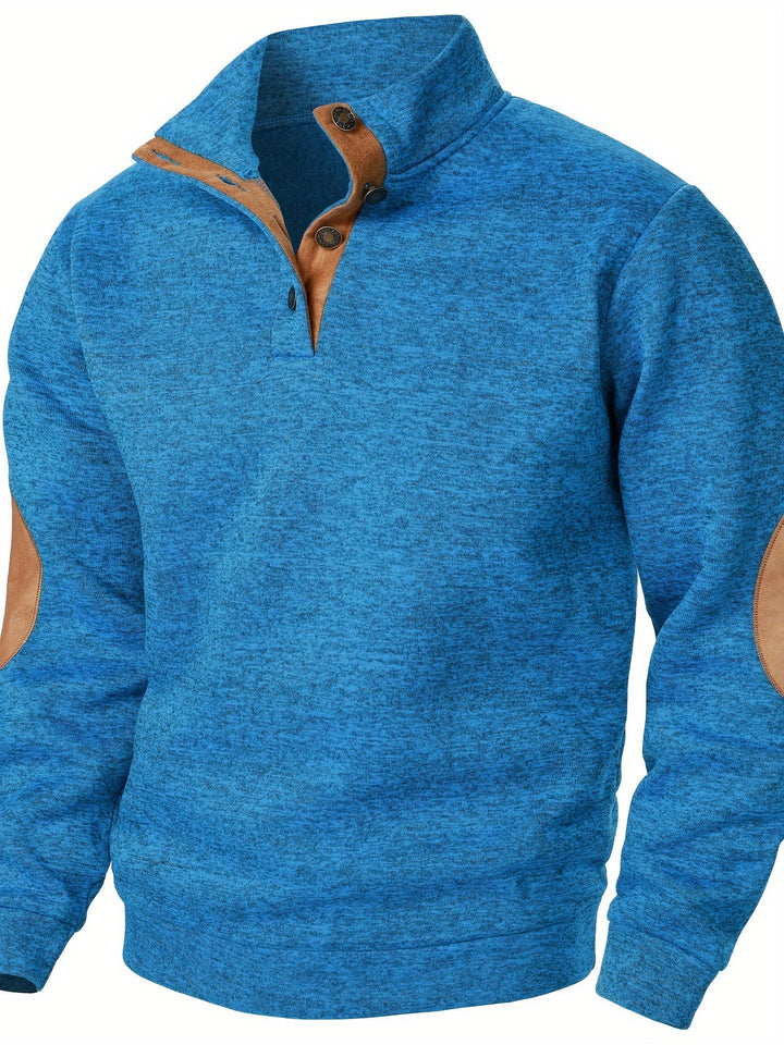 BRYNOUVELLE | PULL EN MAILLE À COL MONTANT POUR HOMMES