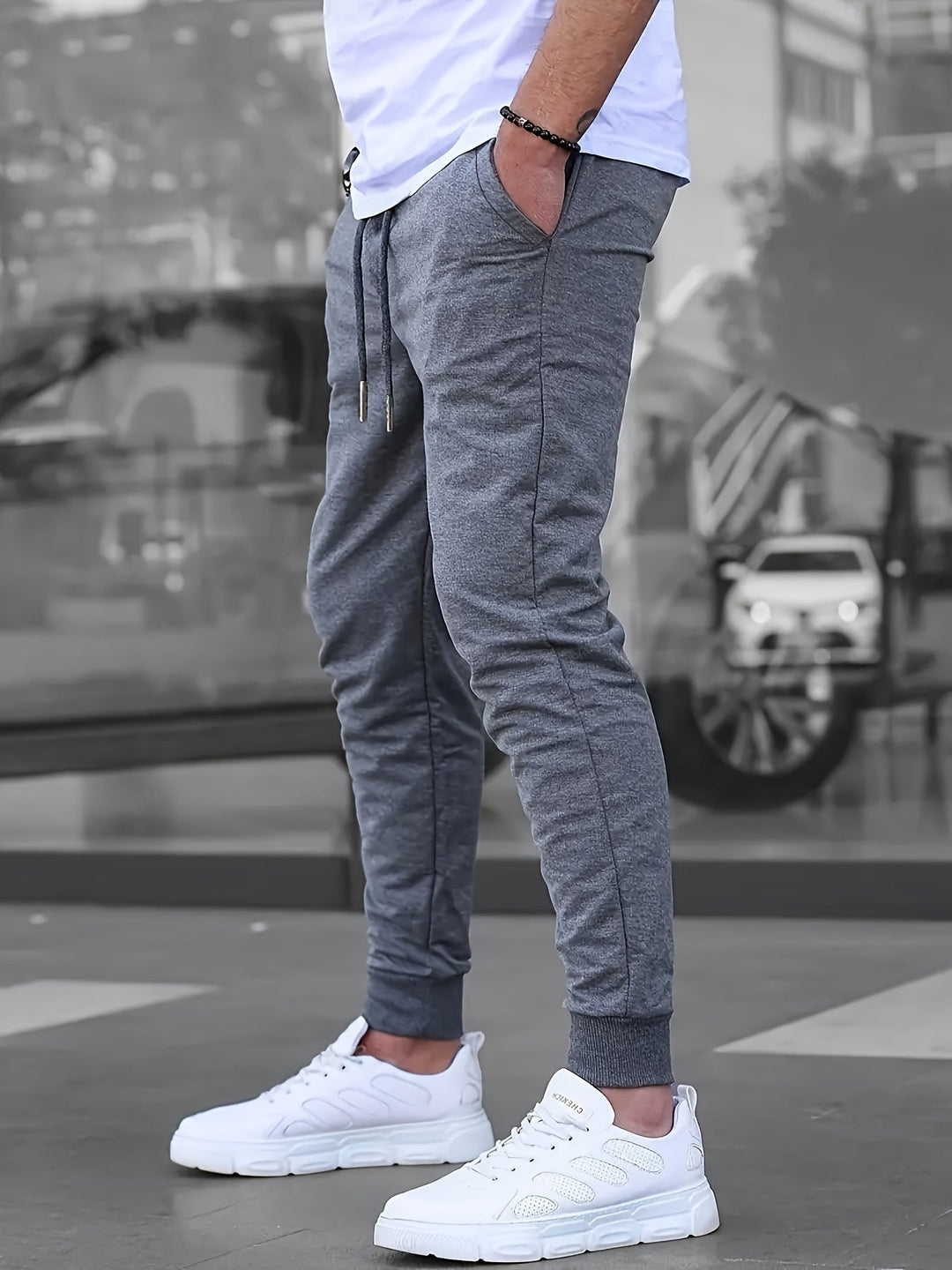 BRYNOUVELLE | PANTALON DE JOGGING À POCHES MULTIPLES POUR HOMMES