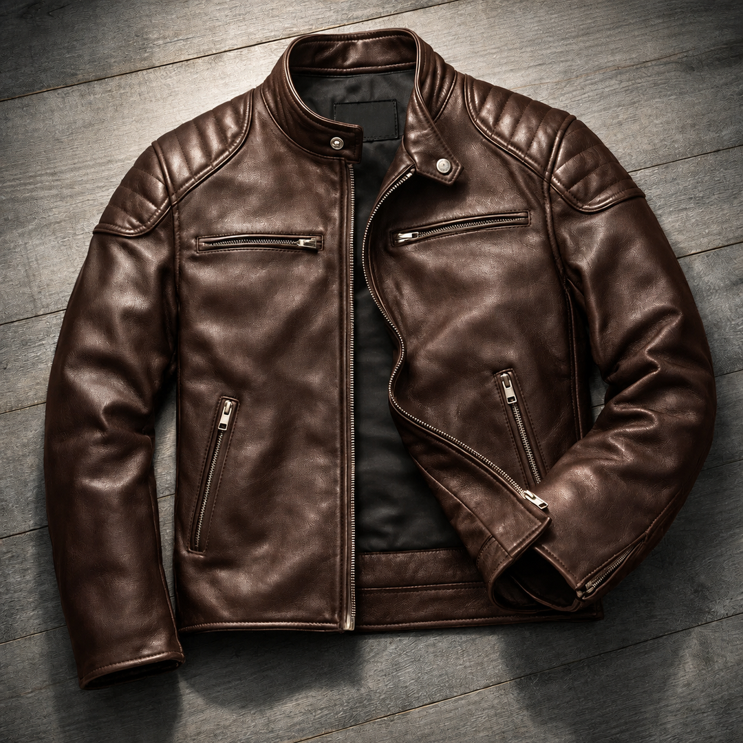 BRYNOUVELLE | Veste de Moto Masculine