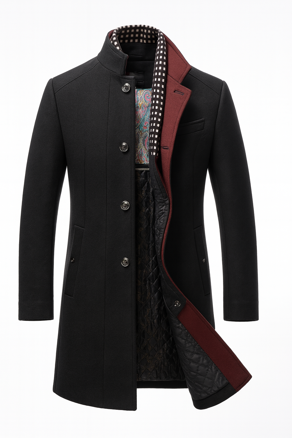 BRYNOUVELLE | Manteau en Laine pour Hommes