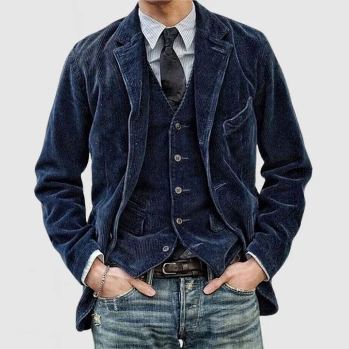 Thomas™ | Veste &amp; Gilet Vintage Élégance Classique