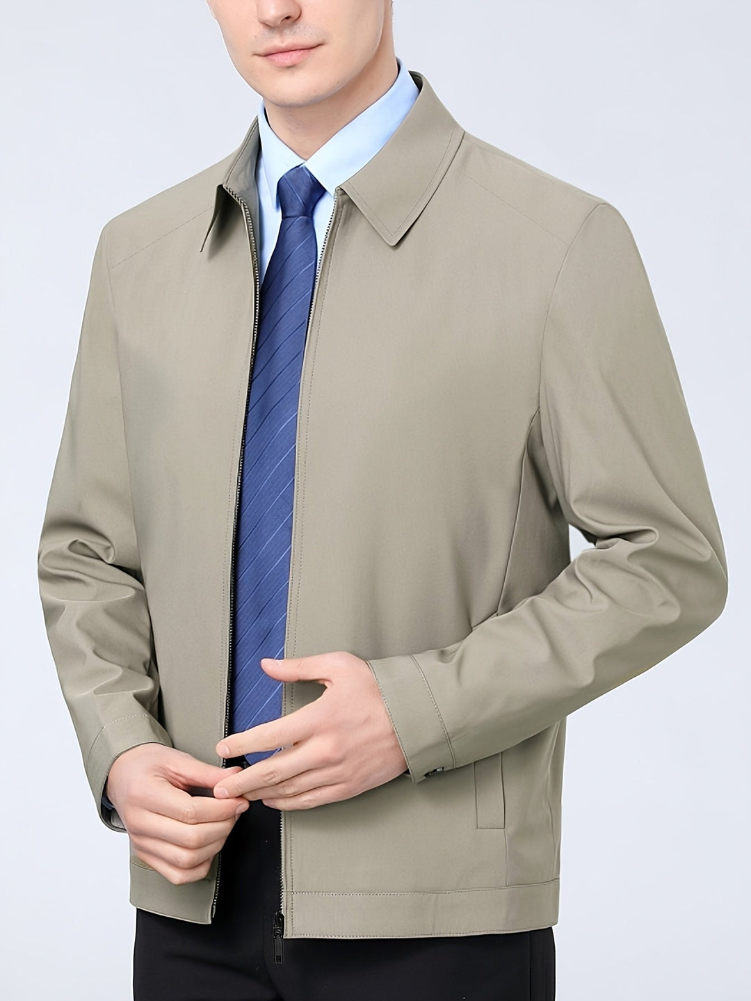 BRYNOUVELLE | Veste de travail zippée pour hommes