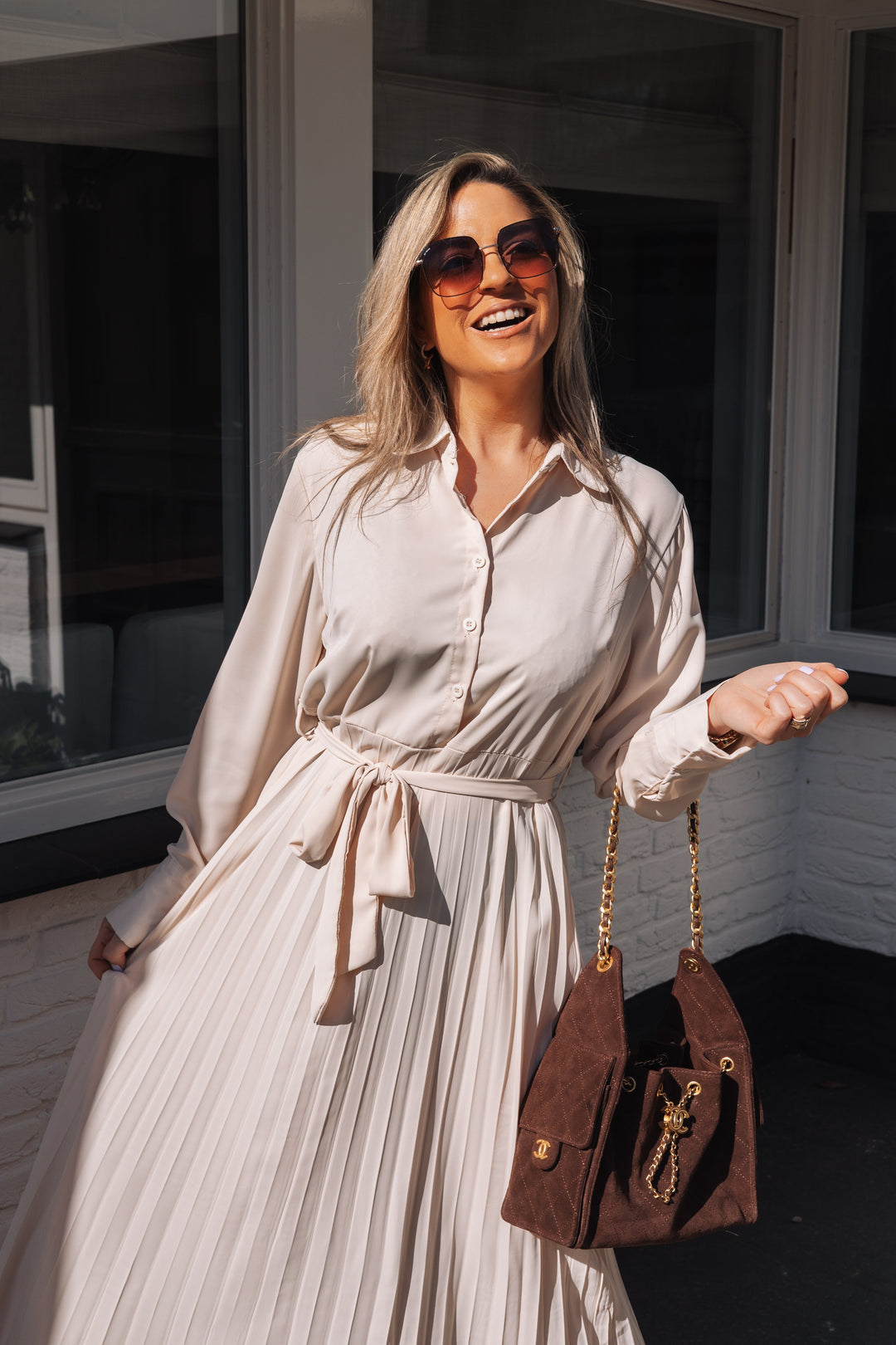 Robe Maxi Classy Beige
