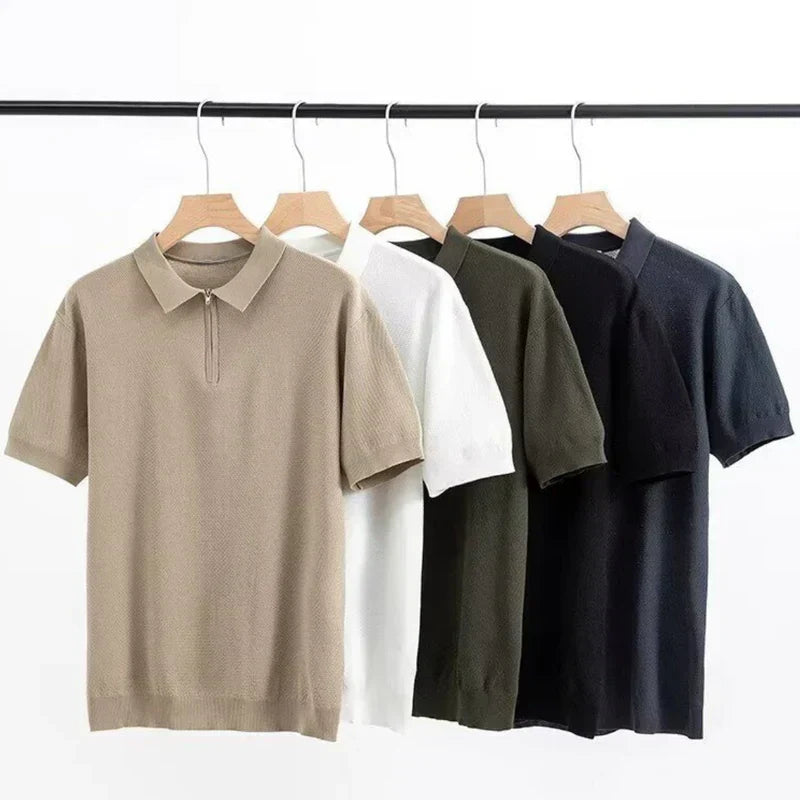 BRYNOUVELLE | POLO ZIPPÉ MARBELLA