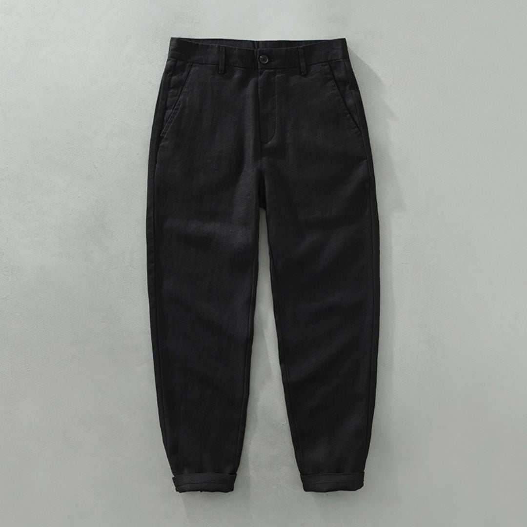 BRYNOUVELLE | PANTALONS DROITS EN LIN