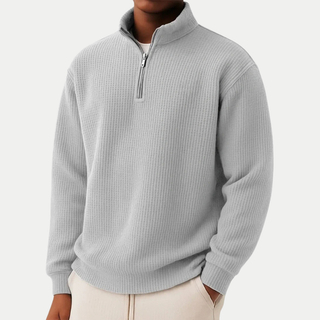 DAMIEN | Pull zippé avec confort quotidien et style intemporel