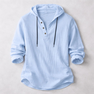 BRYNOUVELLE | Hoodie en Coton et Lin pour Hommes