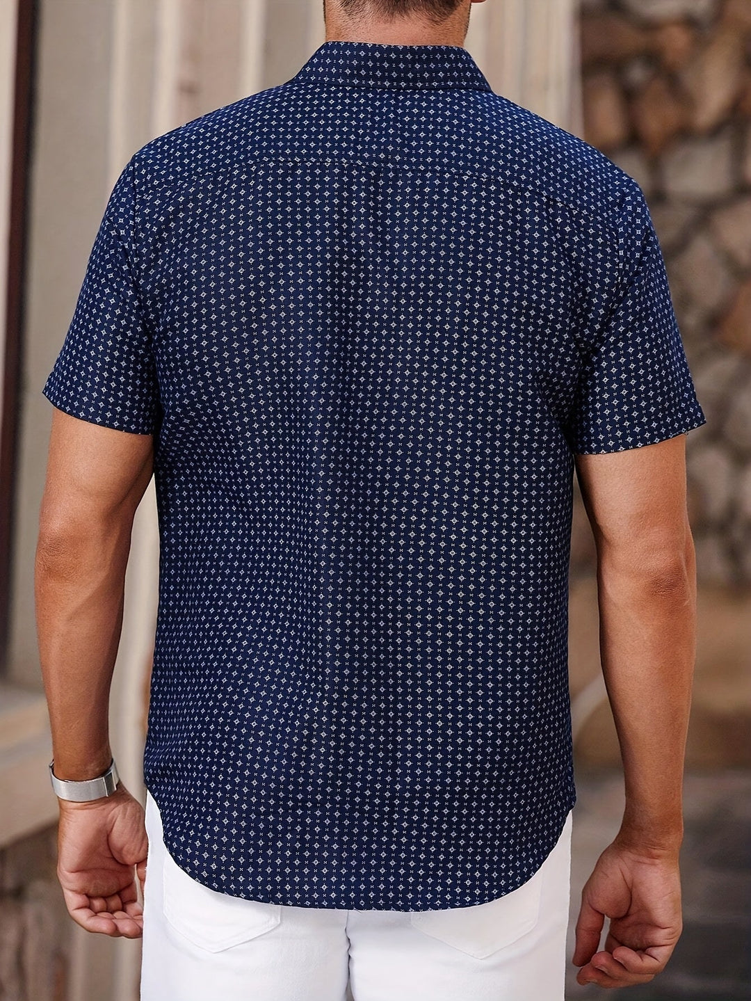 BRYNOUVELLE | Chemise Géométrique pour Hommes