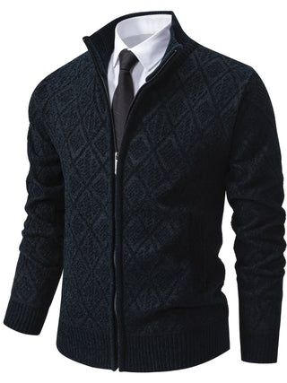 BRYNOUVELLE | PULL EN MAILLE GÉOMÉTRIQUE POUR HOMME