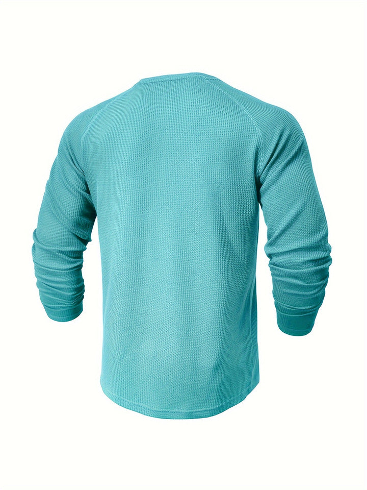 BRYNOUVELLE | T-Shirt Henley Texturé pour Homme