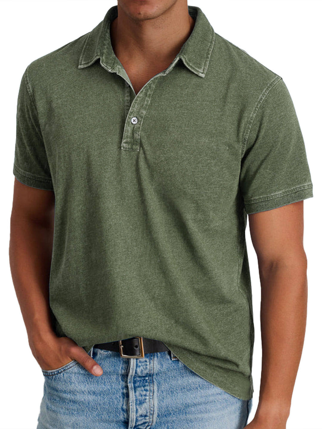 BRYNOUVELLE | POLO À COL POUR HOMMES