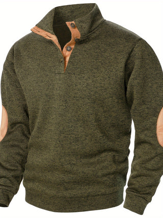 BRYNOUVELLE | PULL EN MAILLE À COL MONTANT POUR HOMMES