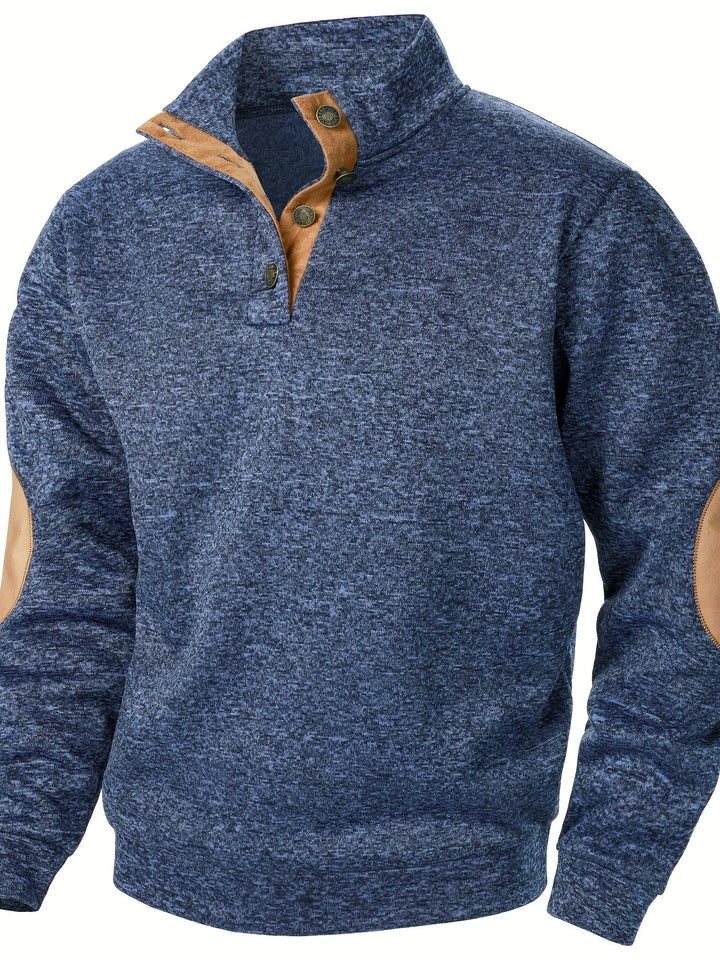 BRYNOUVELLE | PULL EN MAILLE À COL MONTANT POUR HOMMES