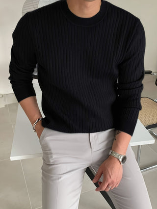 BRYNOUVELLE | Pull en maille de rayonne pour hommes