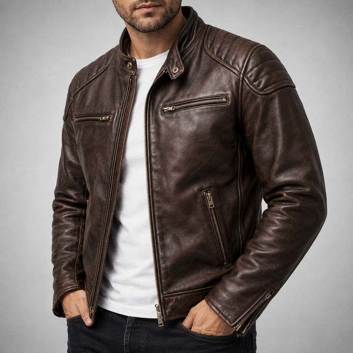 BRYNOUVELLE | Veste de Moto Masculine