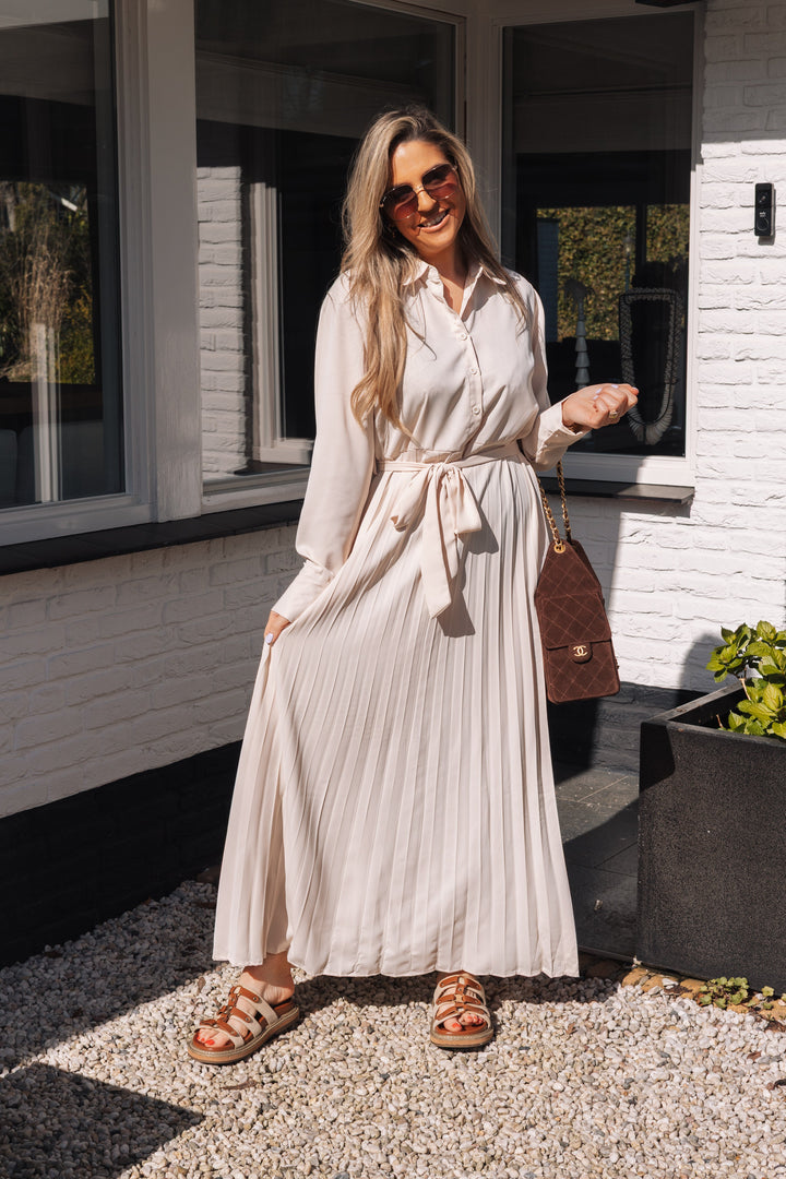 Robe Maxi Classy Beige