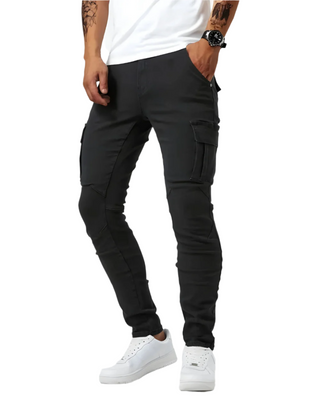 BRYNOUVELLE | PANTALON CARGO STRETCH POUR HOMMES