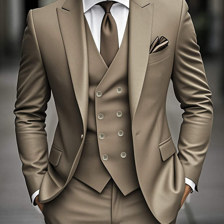 BRYNOUVELLE | Ensemble de Costume Trois Pièces pour Hommes