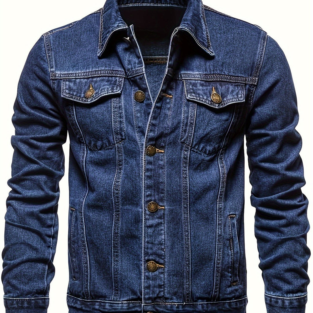 BRYNOUVELLE | Veste en Jean pour Homme - Veste de Travail