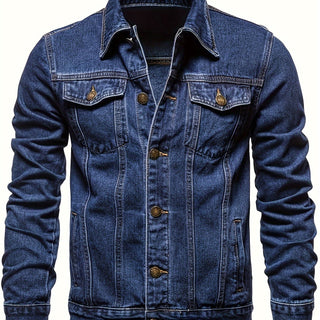 BRYNOUVELLE | Veste en Jean pour Homme - Veste de Travail